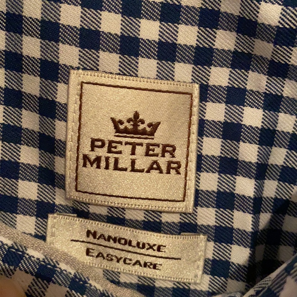 Gingham Buttondown, Peter Millar - image 3